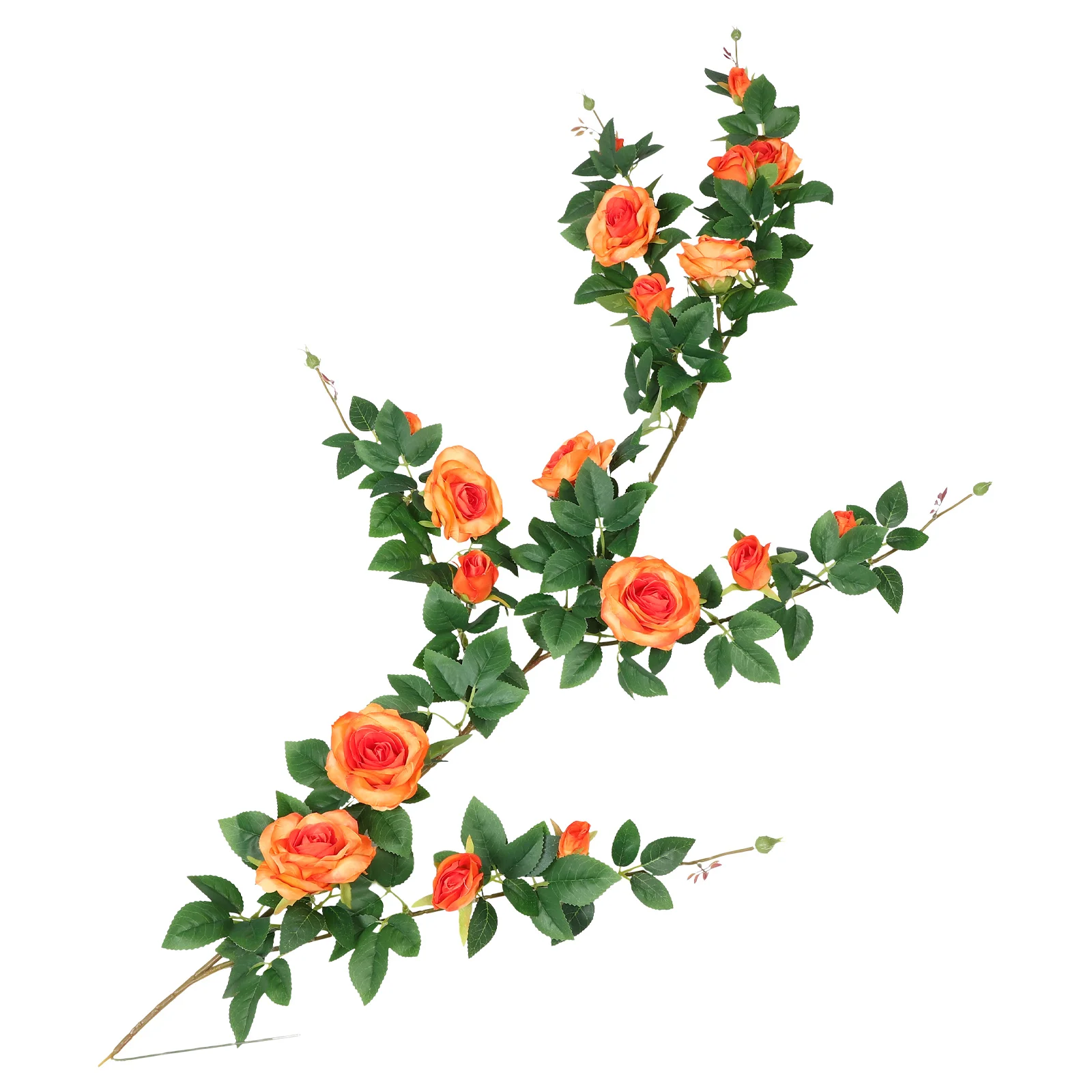 

Simulation Rose Vines Fake Flowers Artificial for Decoration Decorative Desktop