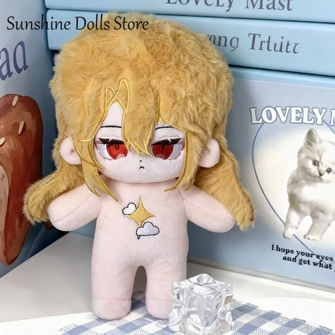 

Anime Limbus Company Don Quixote Cute Plush Doll Body Dress Up Clothes Plushies Stuffed Toys Figures Birthday Gift 20cm