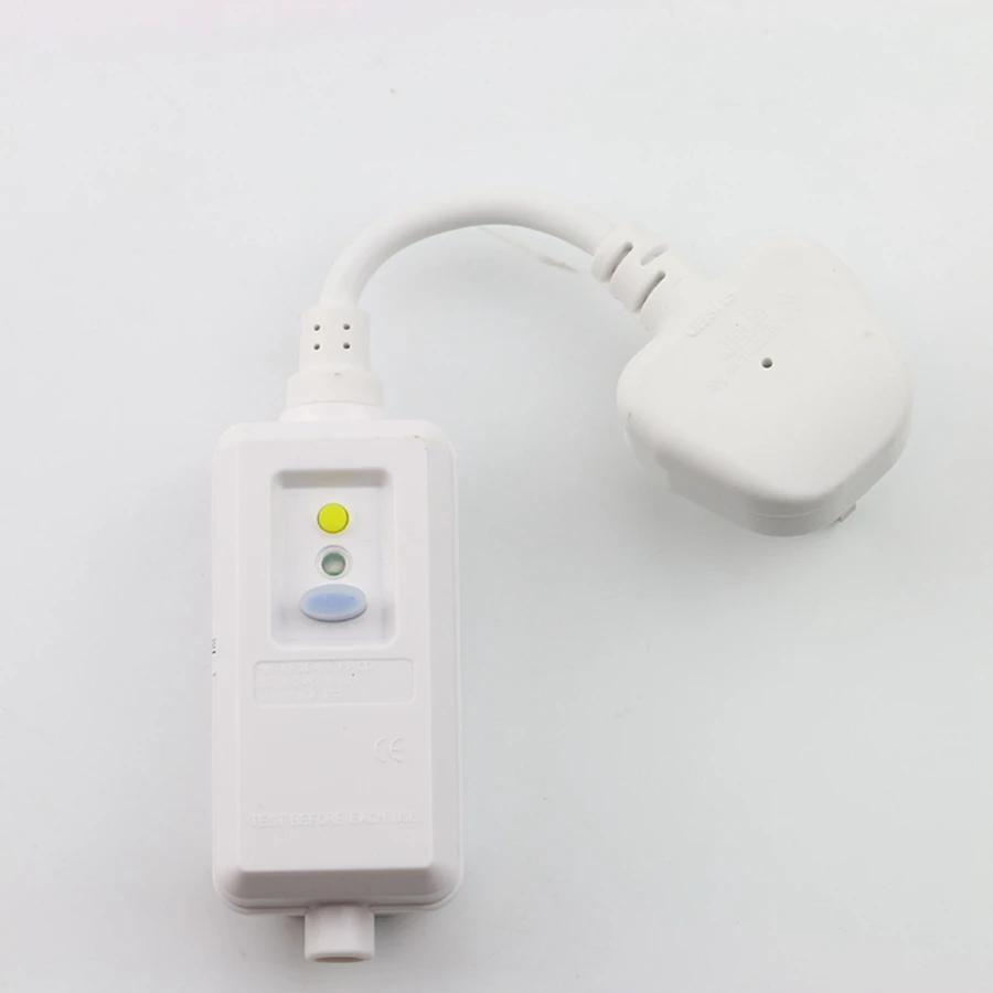 13A AC240V Leakage Protection Rcd Socket Adaptor Home Circuit Breaker Leakage Protection Plug- Uk Plug image 5