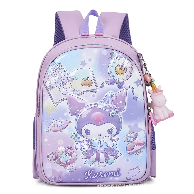 

2024 New Girl Schoolbag Primary School Students Grade 1-3 Large Capacity Burden Reduction 6-9 Years Old Children Cute Backpack