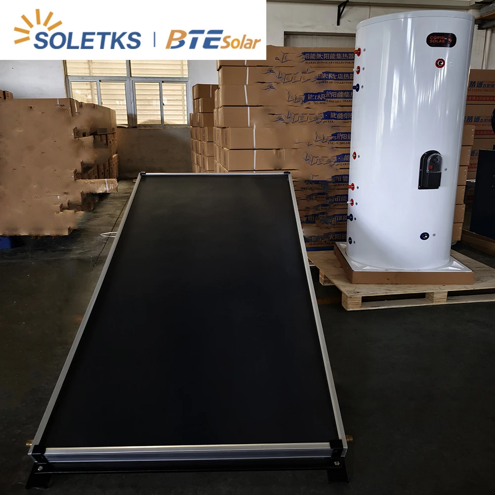 Certified 100L-1000L Capacity Design Split Solar Heater Flat Plate Collector for Hotels/Resorts