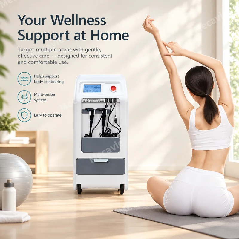 Vertical Deep Heat Therapy Machine Precise Temperature Control Deep Tissue Heating Skin Toning Muscle Relax Professional Body