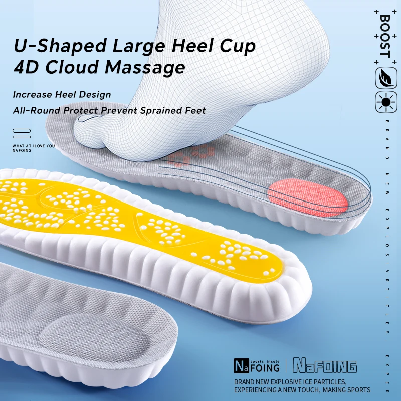 

1 пара спортивных стельок, поддержка свода стопы, дышащая технология, дизайн, амортизирующая подушечка для обуви, уличная стелька для бега на воздушной подушке