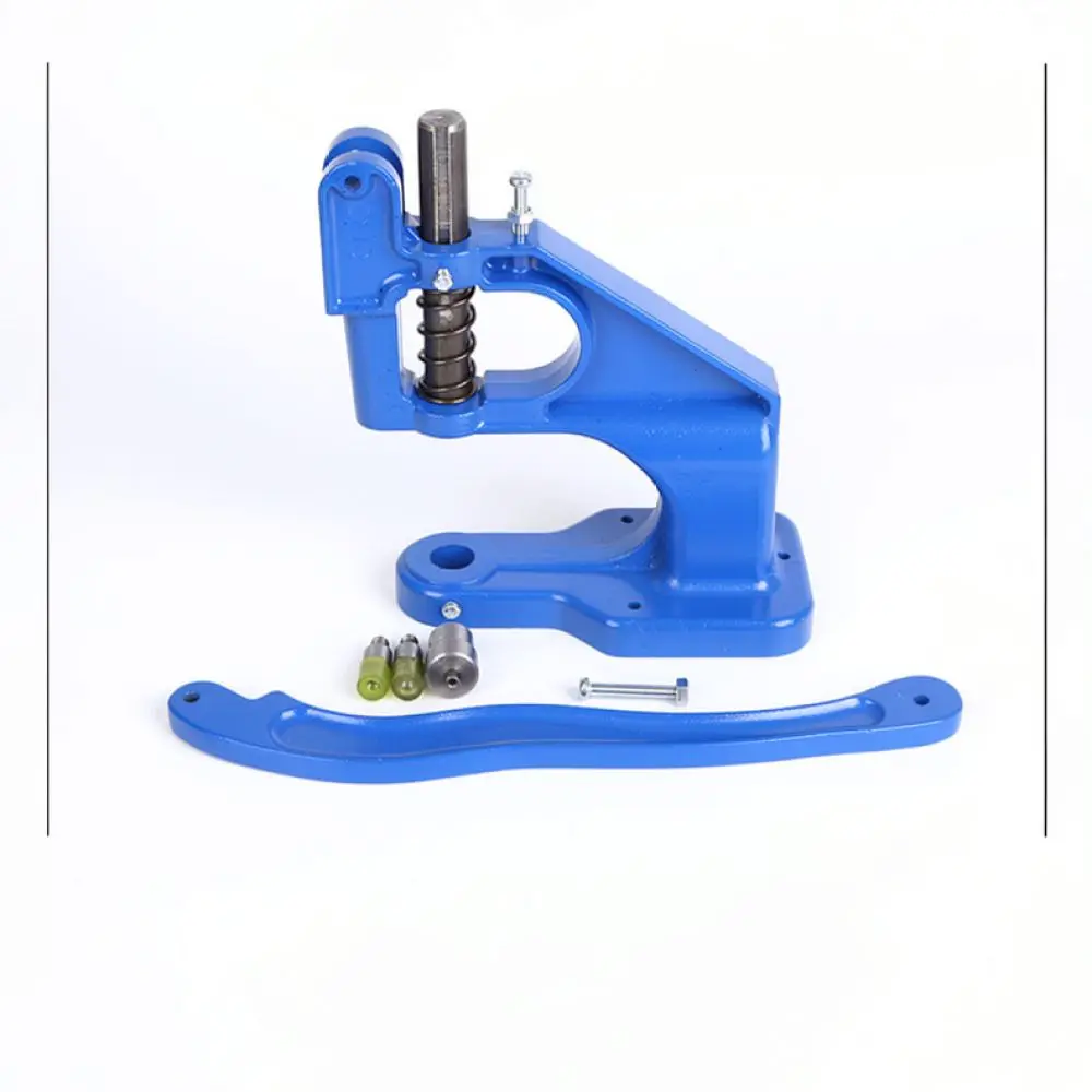 Manual Aluminum Press Machine Snap Fastener Tool For Clothing Leather Fabric Repair DIY Crafting Accessory