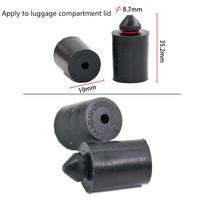 5Pcs Car Rubber Hood Stop Buffer Bumper Support  Car Bumper Door Overslam Universal Shock Absorber Pads For Nissan For Hyundai