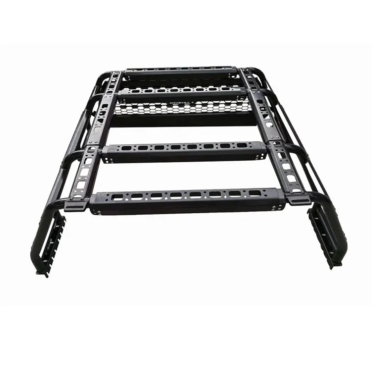 Adjustable Roll Bar Rack 4X4 Roof Rack steel with brackets Roof Rack