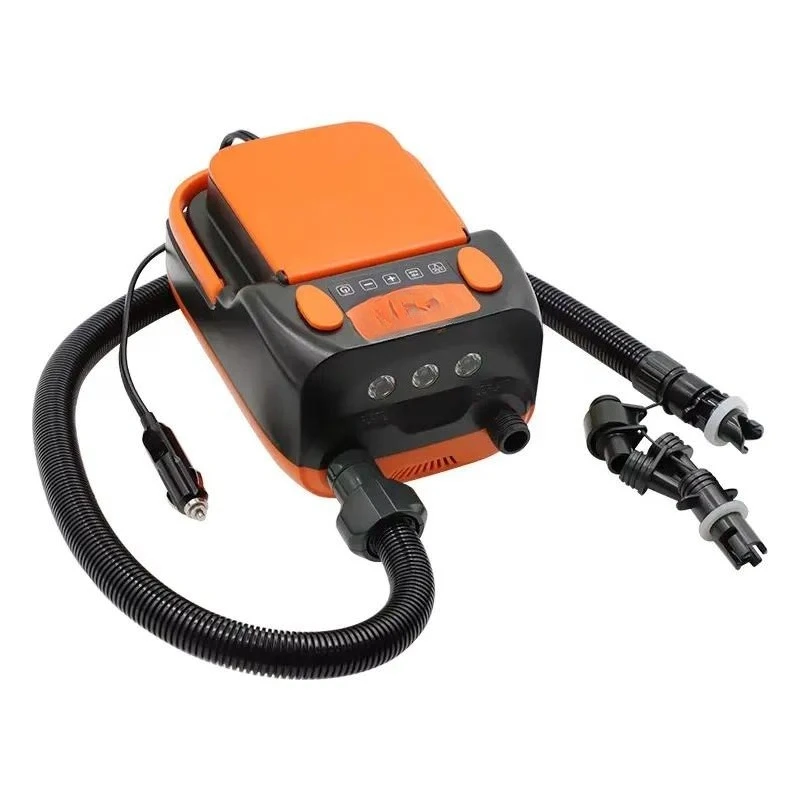 Rechargeable Electric Air Pump 110W Portable Inflator with 6000mAh Battery USB Charging Port High Pressure Compressor