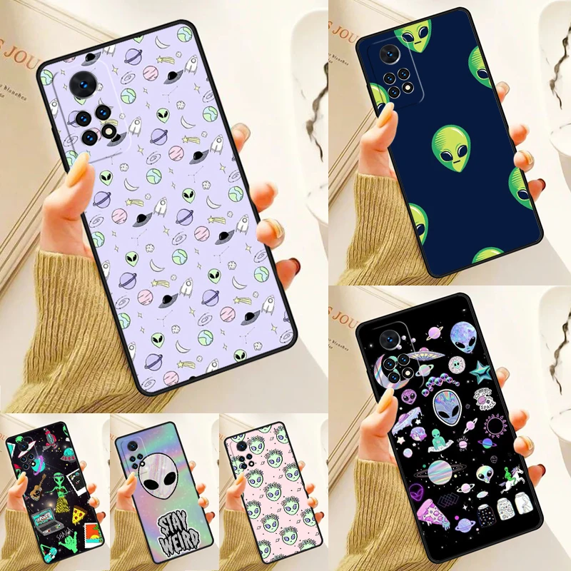 

Чехол Alien Kawaii для Samsung Galaxy S24 Plus S23 S20 S21FE Lite S22 Ultra Note 20 S8 S9 S10