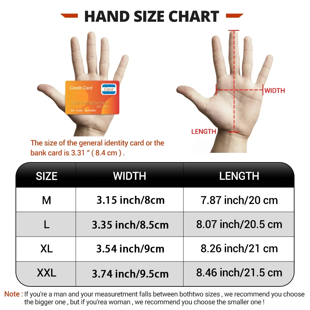 قفازات الدراجات النارية الرجال النساء دراجة نارية قفازات كاملة الأصابع شاشة تعمل باللمس في الهواء الطلق موتوكروس عدم الانزلاق قفازات ركوب الخيل مقاومة للاهتراء #6