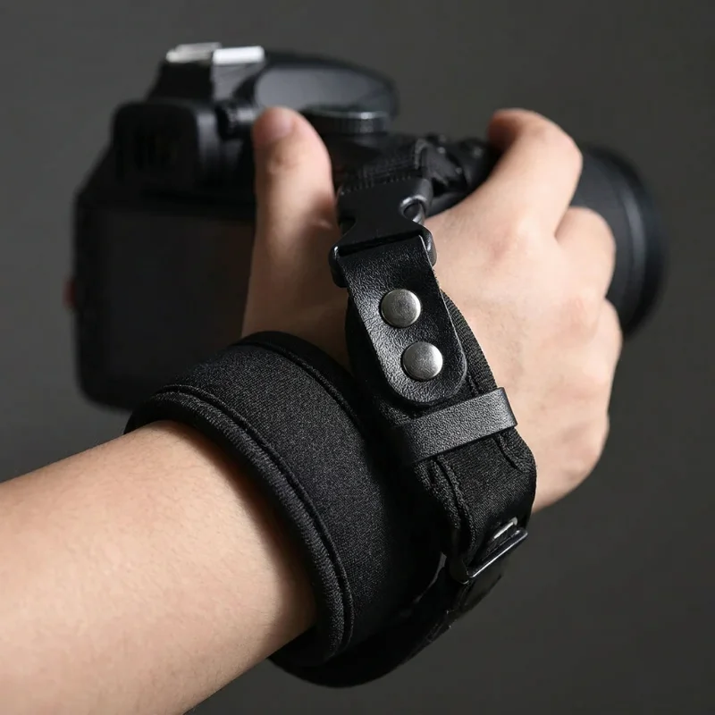 Universal Camera Strap Soft Neoprene Hand Wrist Strap for Sony ZV1 ZV-E10 RX100 VA V IV II A6600 A6400 A6300 A6000