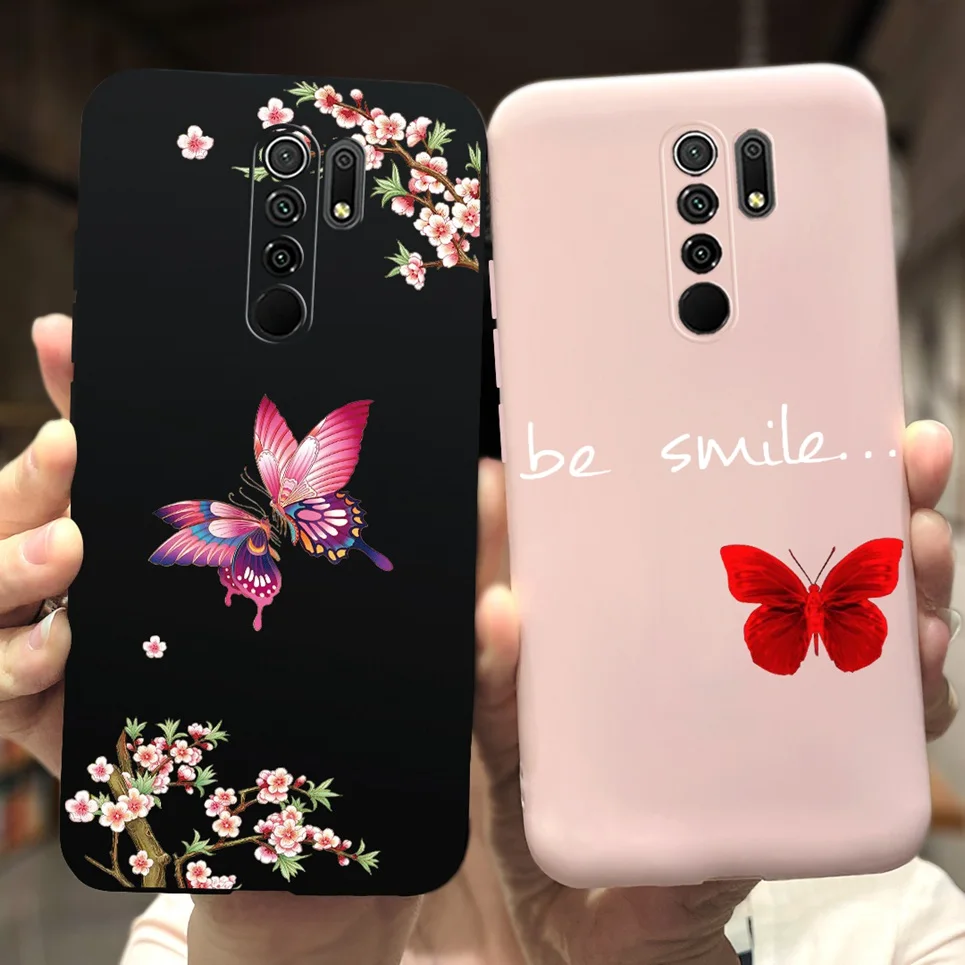 For Xiaomi Redmi 9 Case Cute Cartoon Child\'s Cover TPU Phone Case For Xiomi Redmi 9 Redmi9 Soft Case Matte Soft Silicone Coque