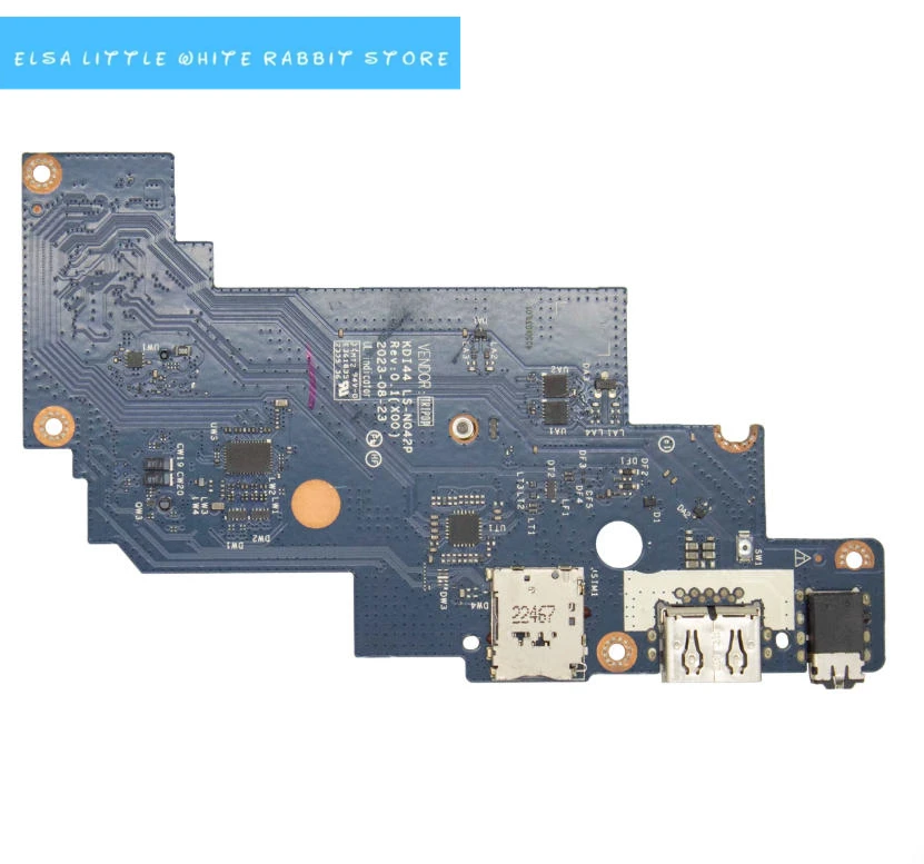 FOR Dell Latitude 7455 E7455 USB AUDIO SD CARD READER BOARD LS-N042P