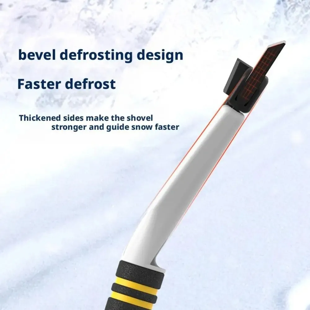 Frost Removal Car Windshield Snow Shove Retractable Handle Multifunctional Window Snow Remover Auto Cleaning Tool Winter
