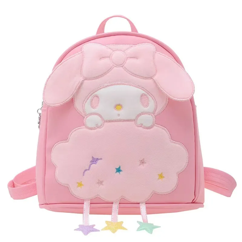 Sanrio Children\'s Backpack Cartoon Cloud Stars Cinnamon Dog Kuromi Large Capacity Children\'s Backpack Daily Travel Gift