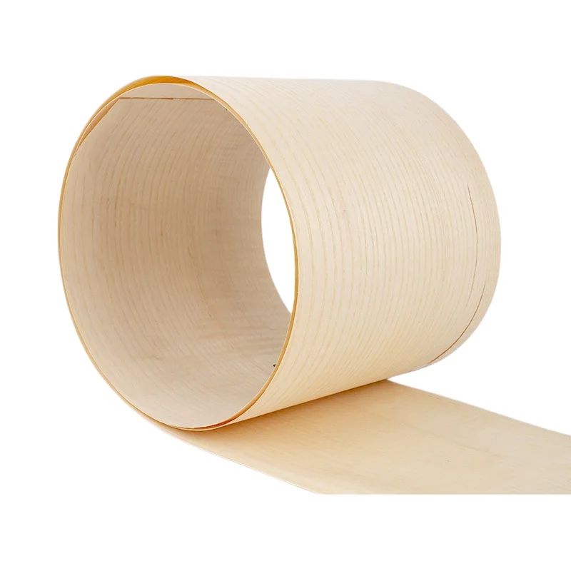 

Natural Straight Grain Ash Veneer, 0.5mm Thick Real Wood Veneer, Suitable for Packaging and Gift Boxes, Size 250×15cm.