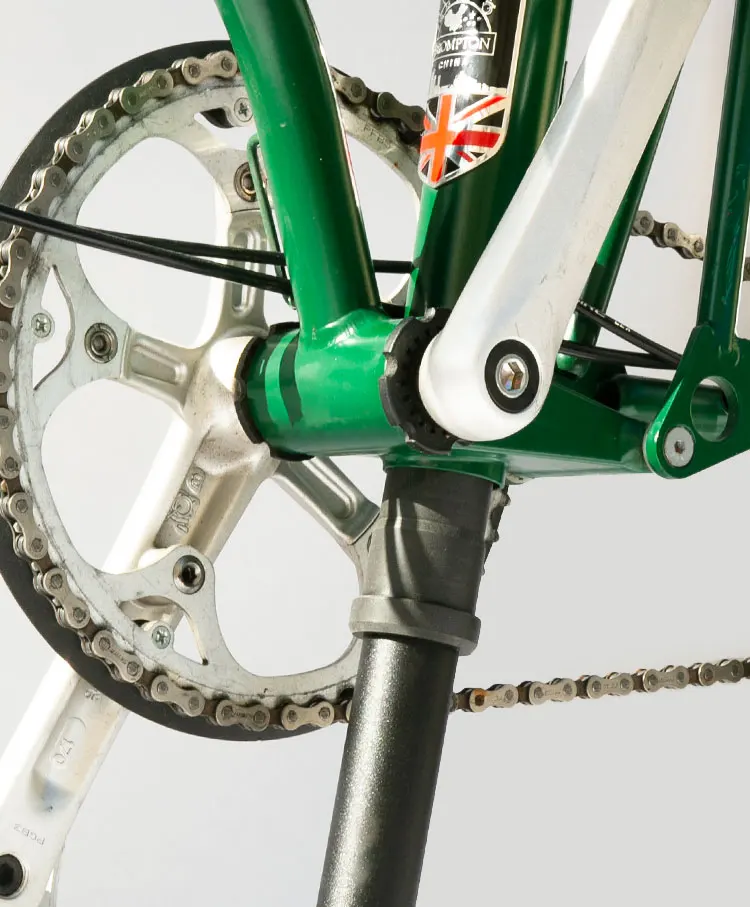 AXI Klappbarer Fahrrad-Parkständer, glatt, für Brompton Pline Cline Debugging Dahon P8, Aluminiumlegierung, CNC-Basis – Detail 3