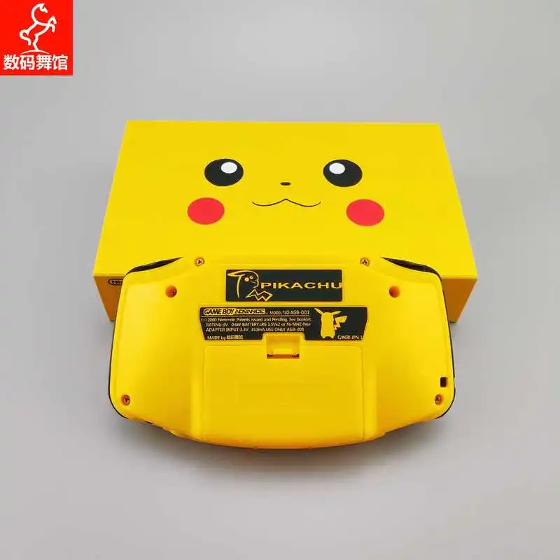 GBA GAMEBOY Advance Handheld Game Console,Pokemon Pikachu, Modern Craft Upgraded Colorful High-Brightness Screen, Boy Gift Toy