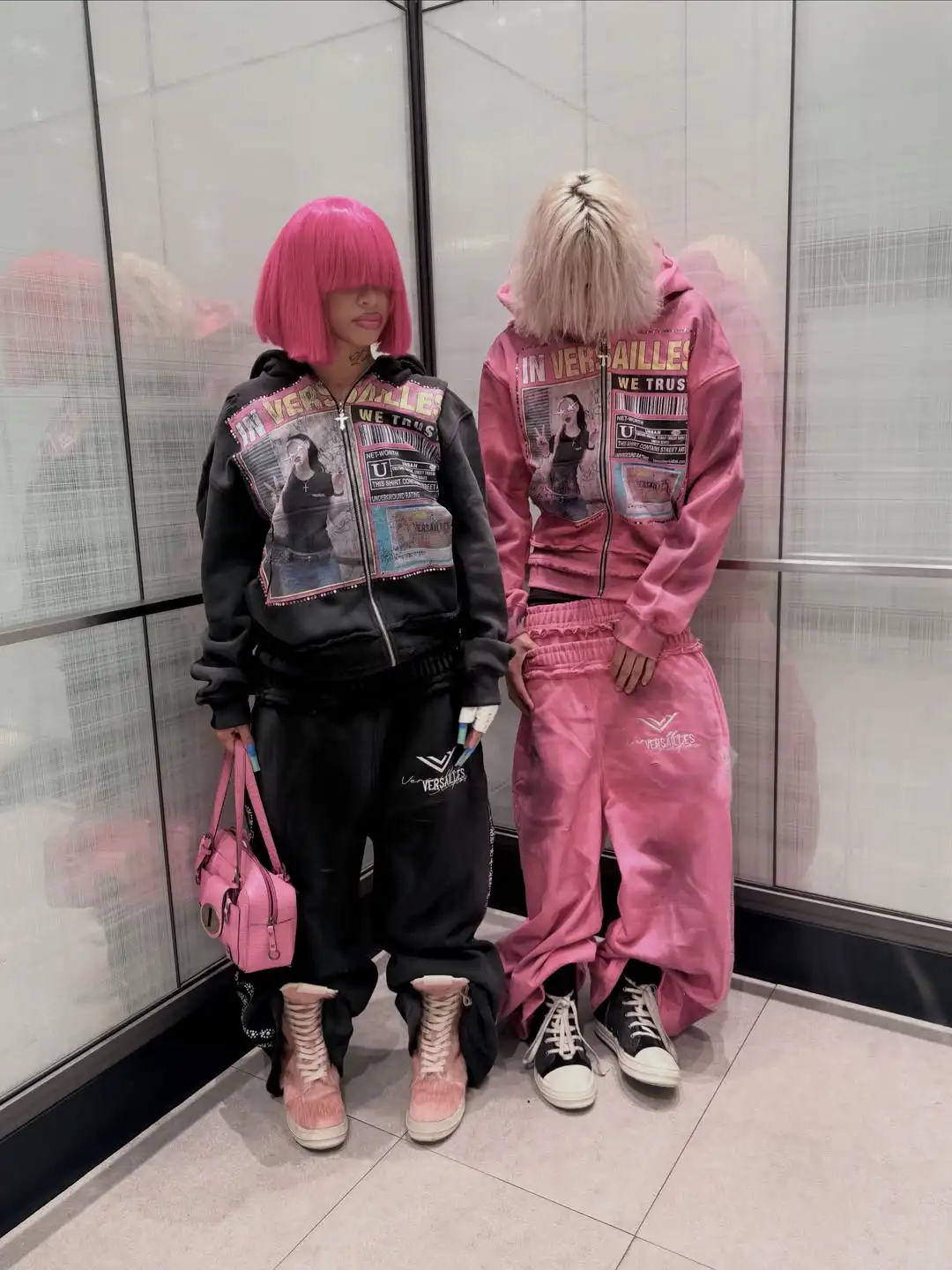 Y2k Gothic Retro Fashion Hoodies Women Street Clothing Men and Women Loose Casual Printed Pattern Sportswear K Pop Clothes