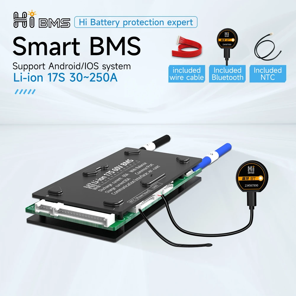 Imagem -02 - Inversor Esperto do Sistema da Energia Solar de Bluetooth Bms Lifepo4 12v 24v 48v Liion 7s 13s 14s 120a