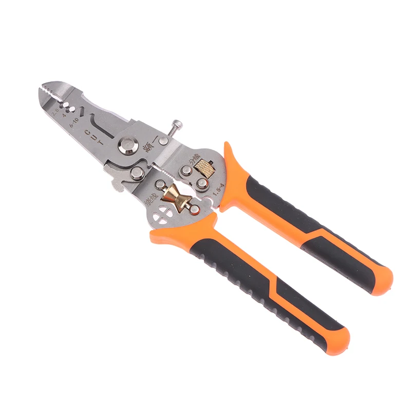 High Quality 10 In 1 Wire Plier Multifunctional Electrician Peeling Household Network Cable Wire Stripper Puller Stripper Tools