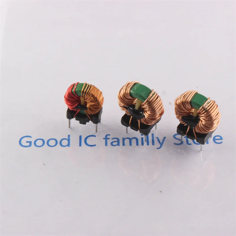 Common mode inductor with base bracket Filter power supply DIP 1MH 5MH 10MH 20MH 50MH 10X6X5 10X6X4 13X8X6 14X9X5 14X8X7 18X10X7