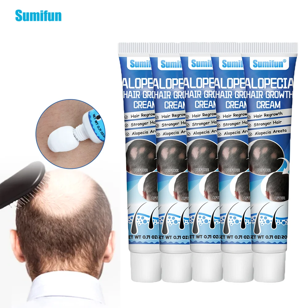 

1/3/5Pcs Hair Growing Cream Prevent Alopecia Baldness Regrowth Repair Ointment Treat Bald Grow Hairs Root Nourish Care Plaster