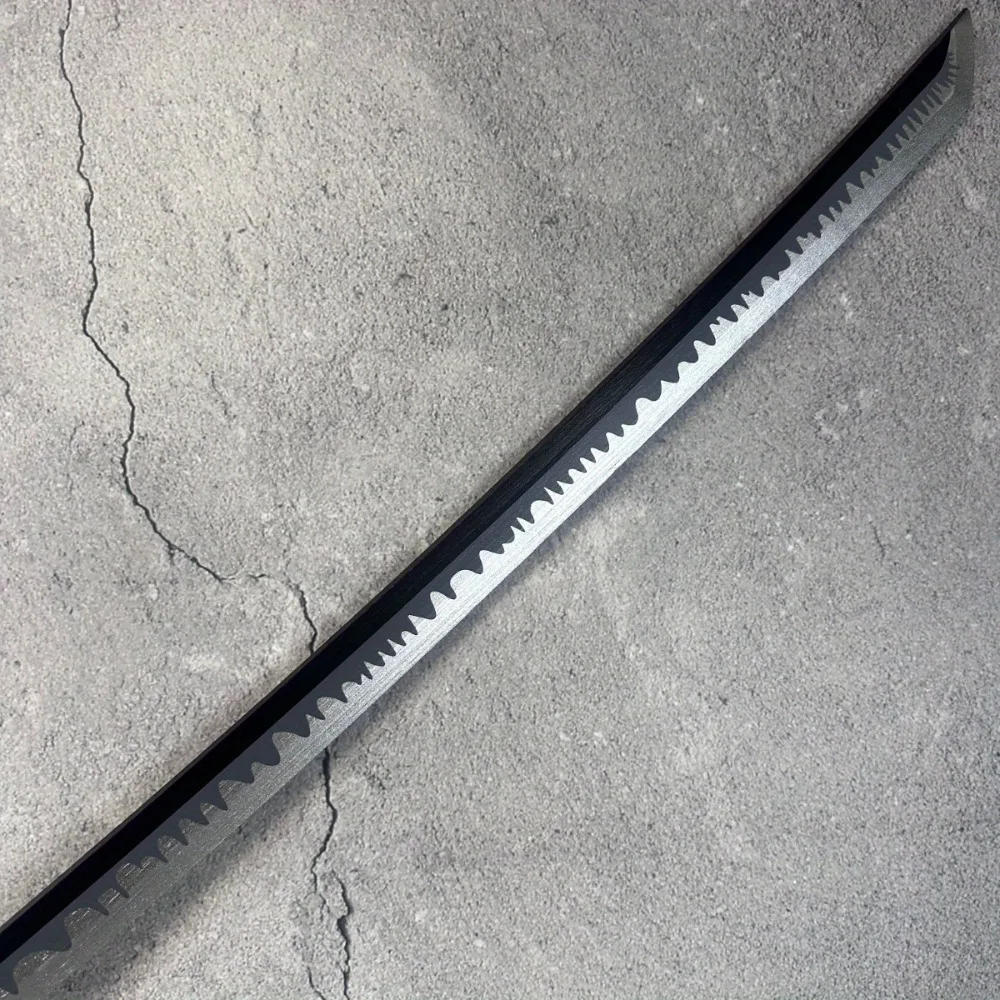 Espada de hoja Yamato Vergil Katana de 40 pulgadas, tamaño Real, sable samurái japonés Katana, Anime Devil May Cry, accesorio de Cosplay, cuchillo Ninja, regalo
