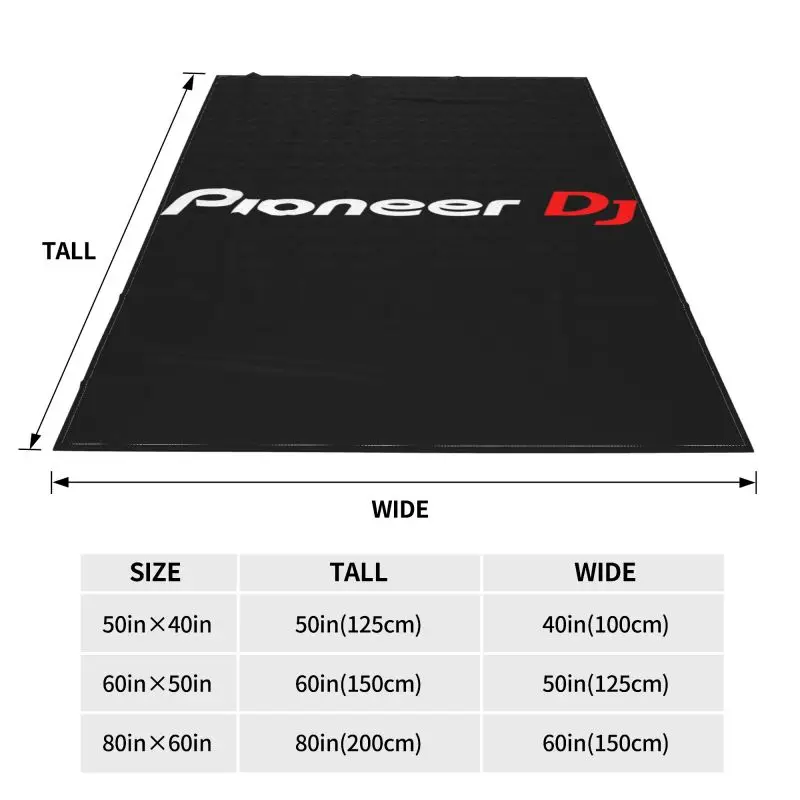 Pioneer Dj -Edm - Cdj Ddj Djm 2000 1000 Nexus Blanket Warmth New Style Microfiber Faux Fur Throw Sleeping Sheets