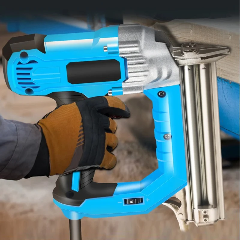 Electric Nail Gun Dual-purpose Nail Gun F30 Straight Nail Gun Multifunctional Ceiling Nail Shooting Tool Woodworking Tool