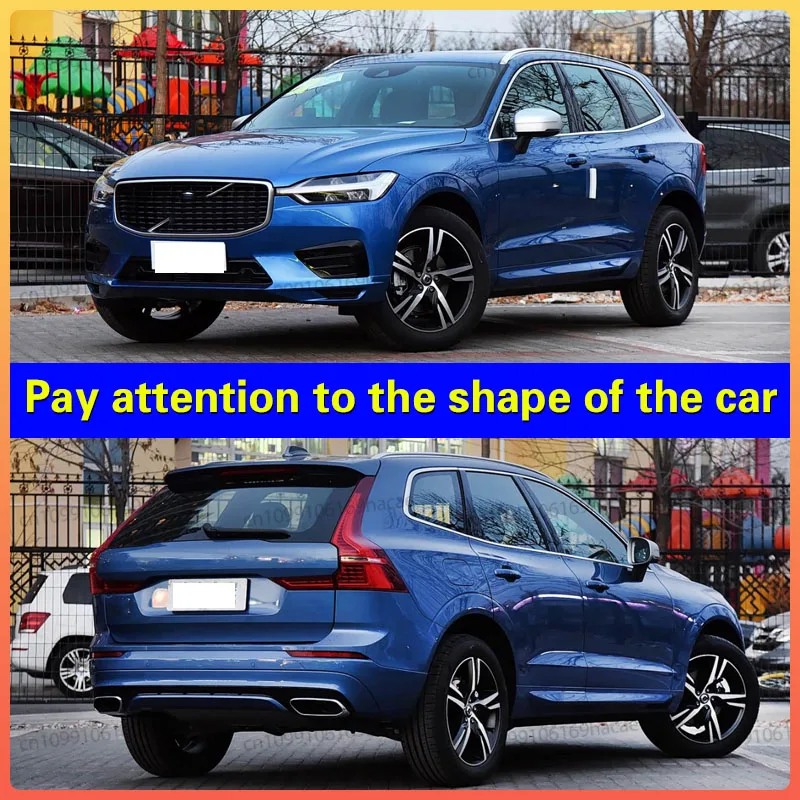 Mudflaps 4Pcs Front Rear Car Mud Flaps For Volvo XC60 2018- 2025 Splash Guards Mud Flap Mudguards Cars Accessories