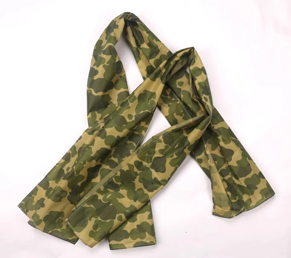 Camouflage Para Scarf Nylon Parachute Scarves Cosplay US Drama Performance