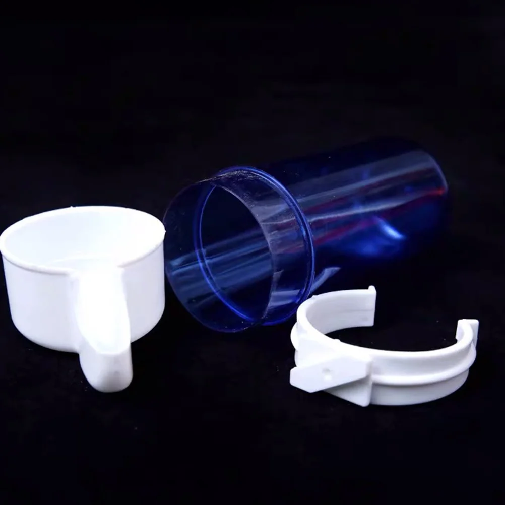 

6Pcs Automatic Water Fountain for Parrots Odorless Safe Plastic Drinking Bowl Sturdy Pet Feeding Device Convenient Installation