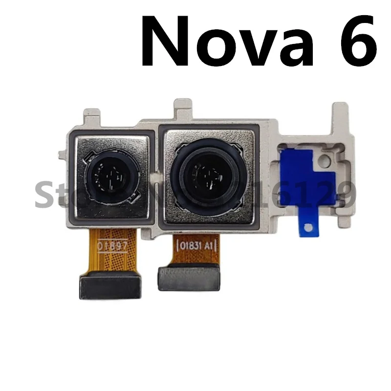 Original For Huawei Nova 2 Lite 3 3i 4 4e 5 5i Pro 5z 5T 6 4G 5G Backside Big Main Rear Back Facing Camera Module Flex Cable