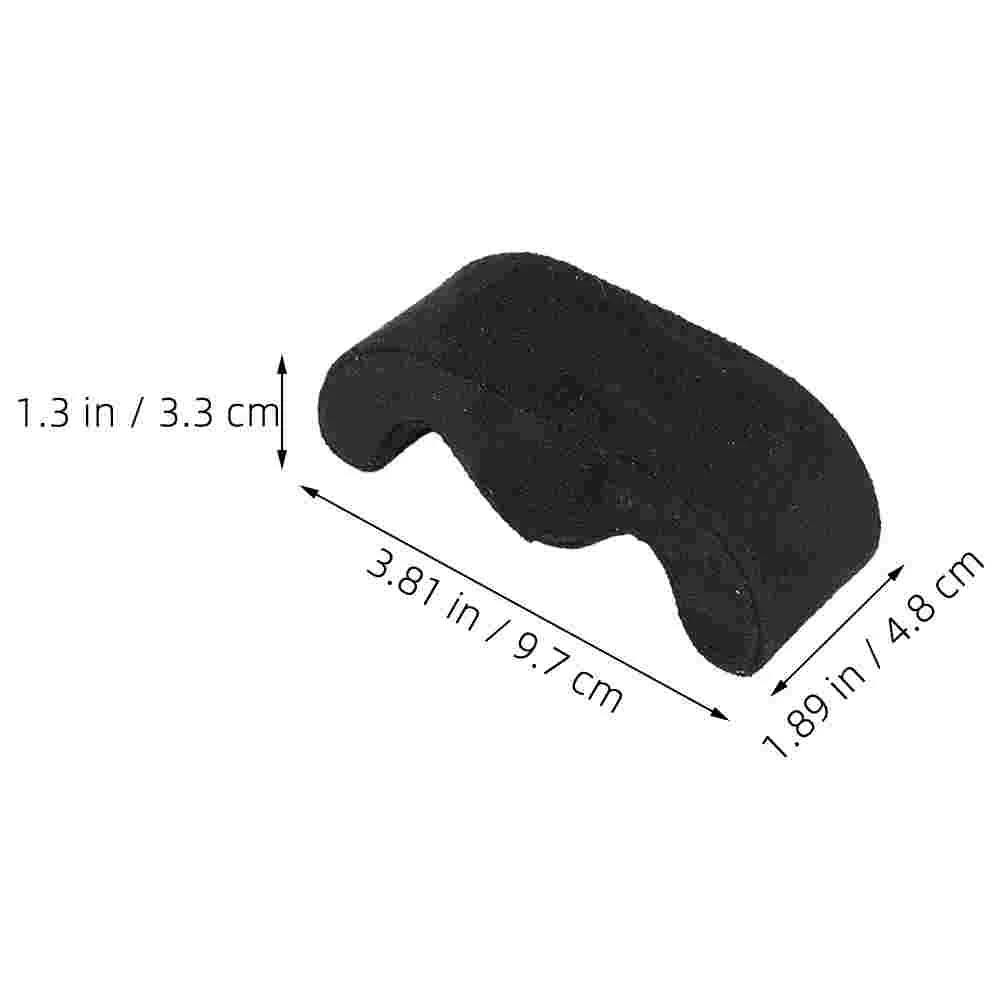 Watch Pillow Cushion Jewelry Display Bracelet for Watches Pillows Sponge Holder Black Throw