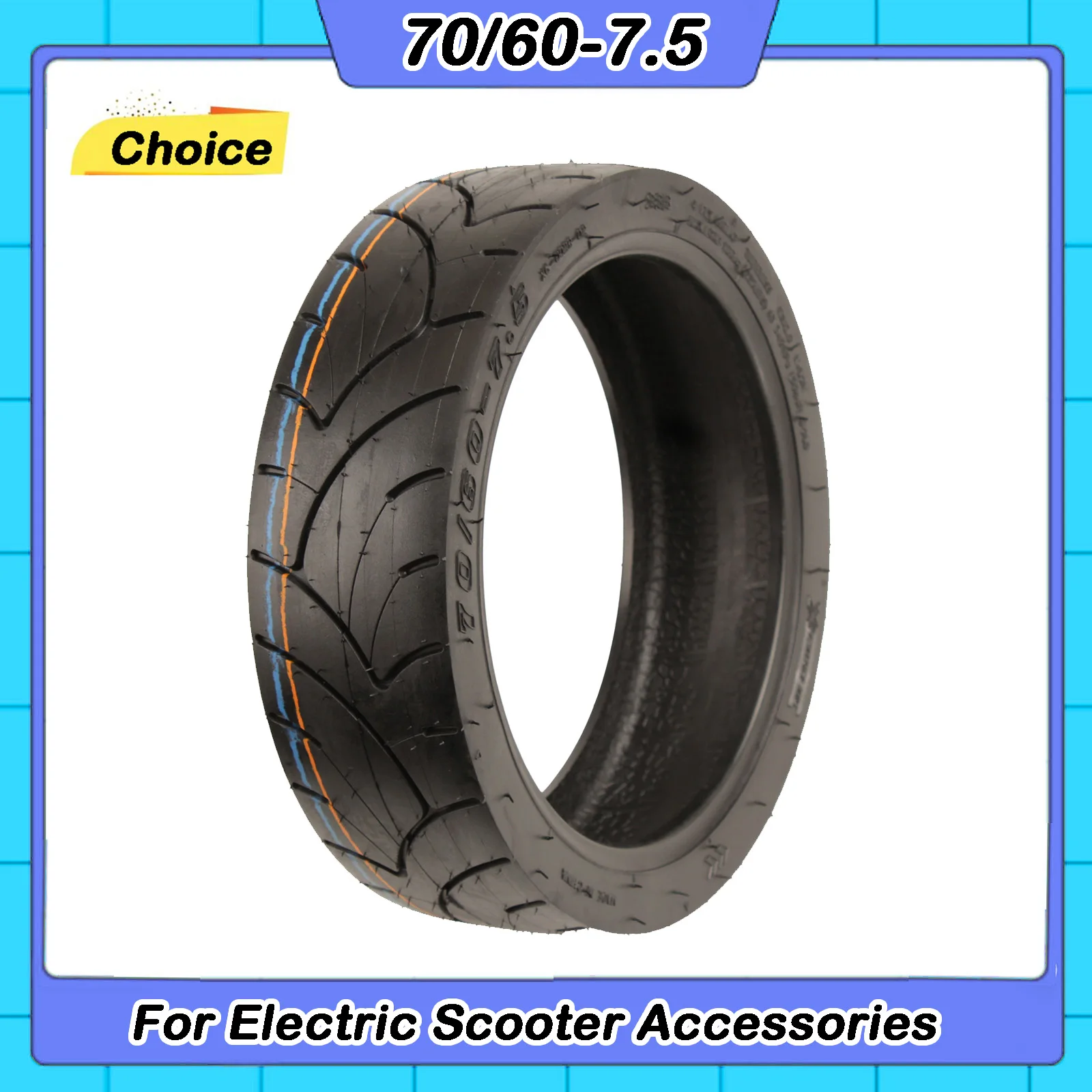 

High quality 70/60-7.5 Tubeless Tire for Segway ZT3 / G3 / GT3 11-inch Vacuum Tire Wheel Parts