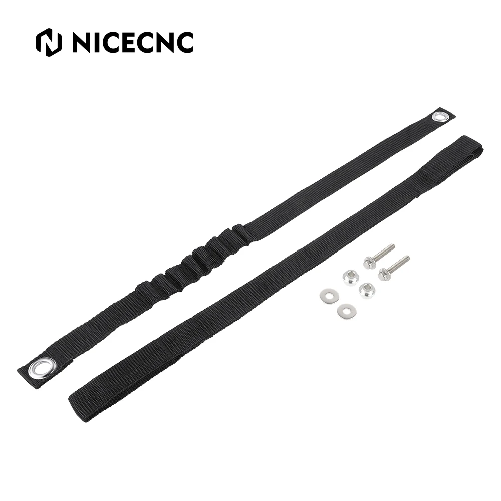 NICECNC For KTM EXC EXCF XC XCF XCW TPI 125 250 300 350 450 500 2023 SX SXF 2019-2022 Front Rear Fender Pull Strap Support Belt