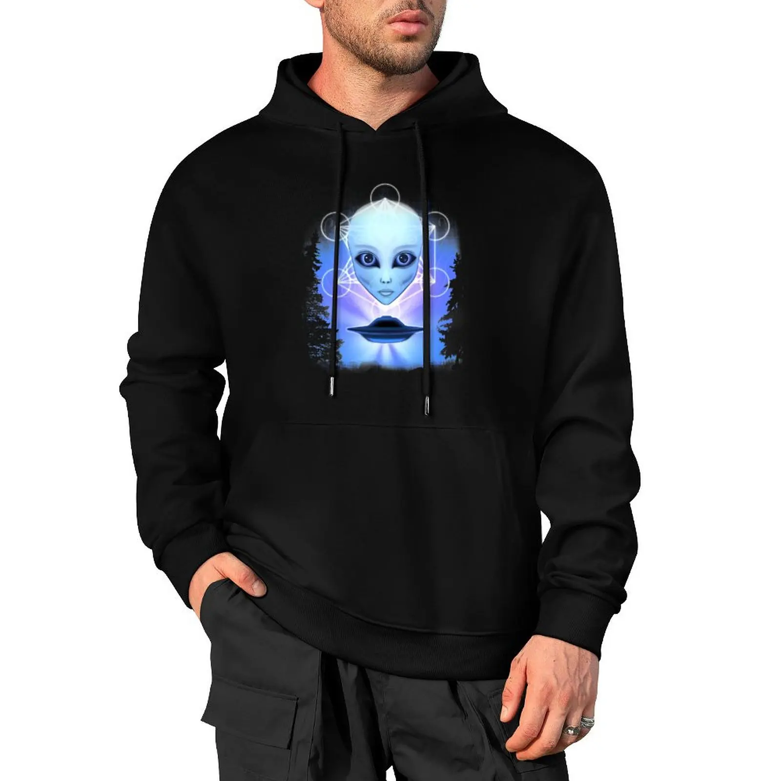 Sirian Starseed Pullover Hoodie men's sweat-shirt set streetwear men new in hoodies and blouses