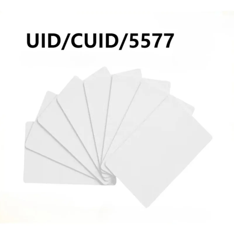 Tarjeta blanca en blanco CUID: tarjeta NFC regrabable de 13,56 MHz (MIFARE Classic 1K) Bypass de firewall para sistemas de ascensores de control de acceso