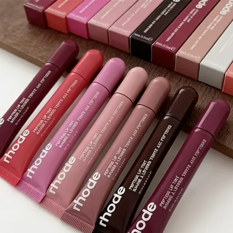 Marque vitrage brume hydratant visage Spray Essence eau nouveau noir bulle fermeture éclair sac poudre fard à joues brillant à lèvres Lipsitck maquillage