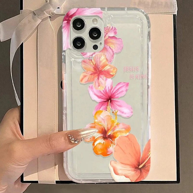 Realistic Lily Flower Print Clear Phone Case For iPhone 16 15 14 13 12 11 17 Air Pro Max XS XR X 7 8 Plus 16E Shockproof Cover - AliExpress 202192403 Realistic Lily Flower Print Clear Phone Case For iPhone 16 15 14 13 12 11 17 Air Pro Max XS XR X 7 8 Plus 16E Shockproof Cover - AliExpress 202192403