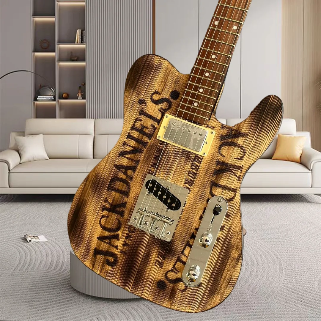 

Electric guitar, factory customized, made of maple and peach blossom wood, multiple colors, in stock, fast and free shipping F31