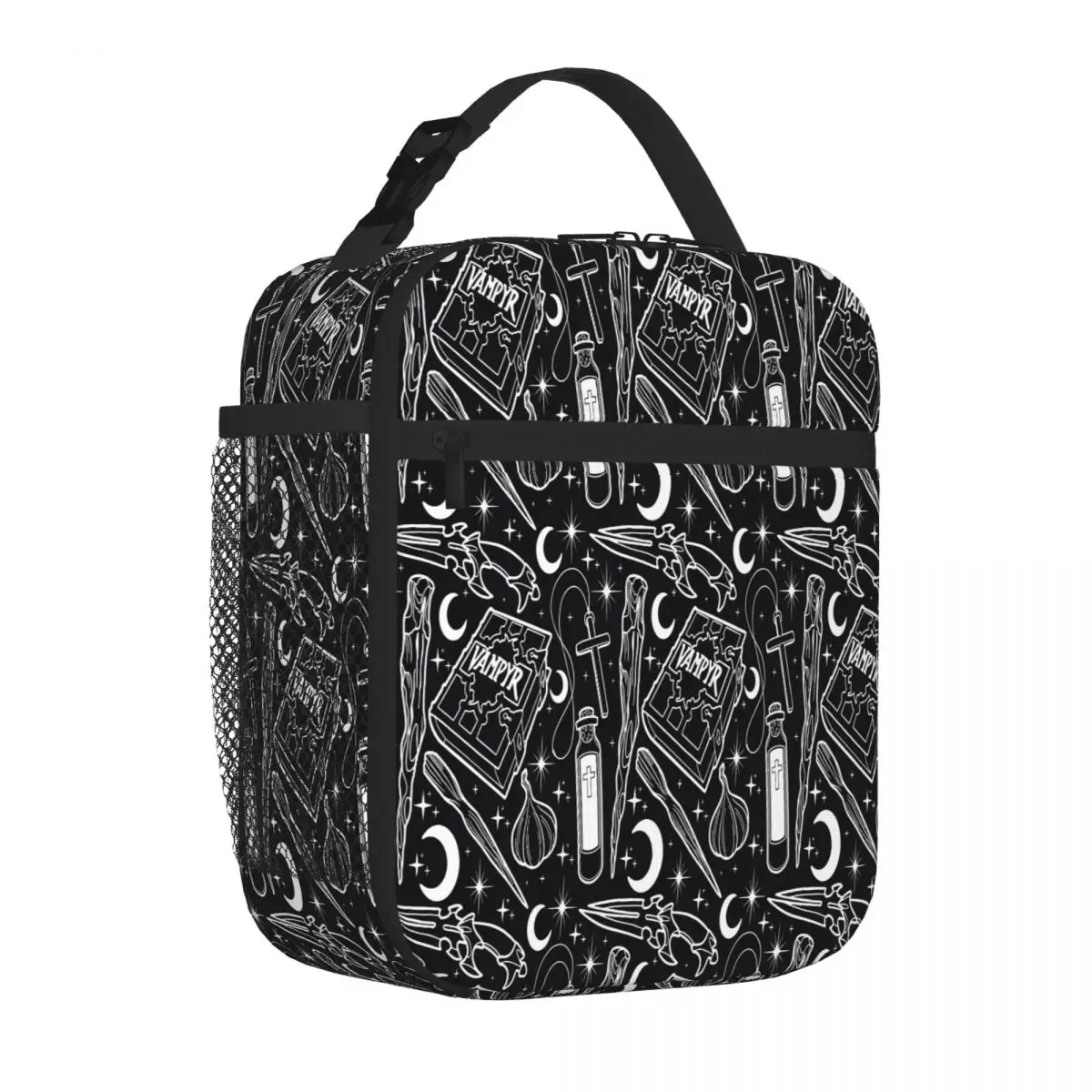 Bestselling Buffy The Vampire Slayer Weapons Stitched Detail Lunch Box Bag Hospital Visiting Canvas Lunch Bag