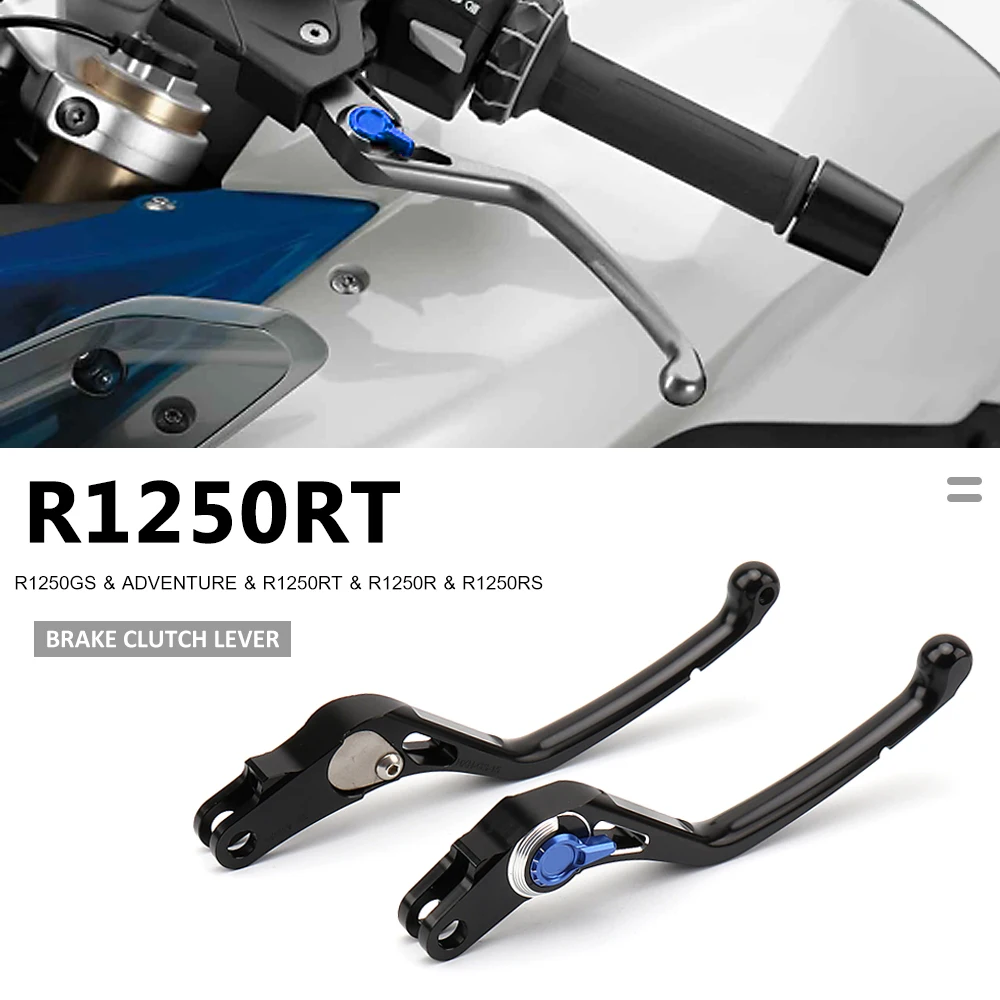 New CNC Aluminum Clutch Brake Levers Handle Save Effort For BMW R 1250 GS R1250GS Adventure R 1250 RT R1250R R1250RS 2022 2021