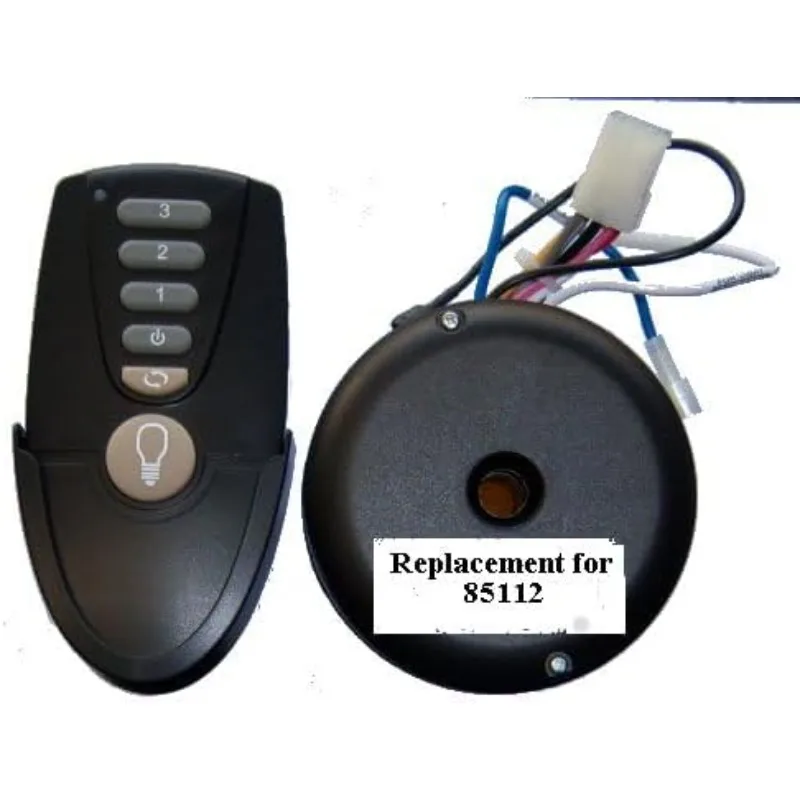 

85112-04 Hunter Fan Ceiling Fan Replacement Remote and Receiver Set.