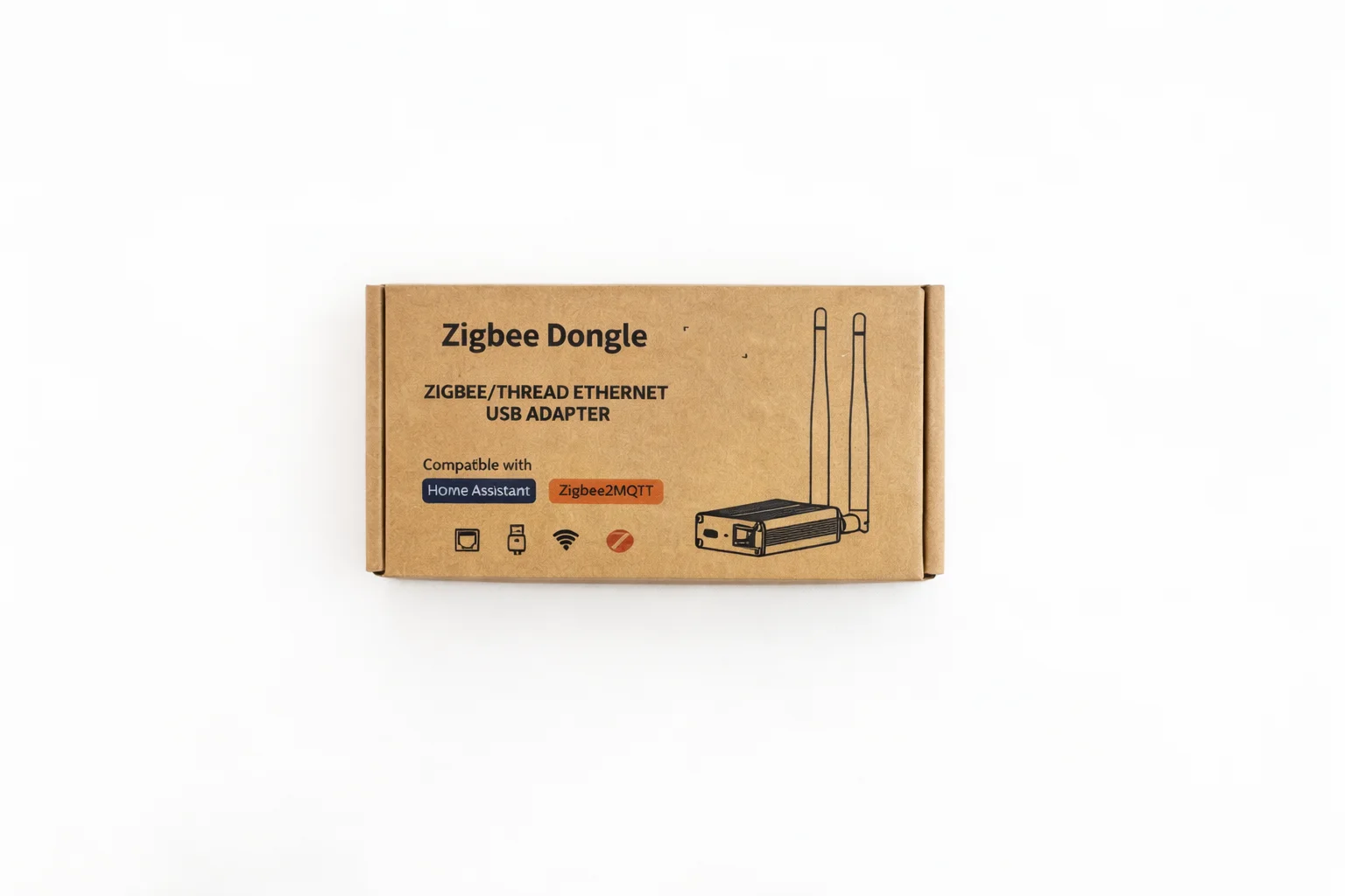Passerelle Ethernet Zigbee pour Home Assistant, adaptateur LAN Zigbee2MQTT ZHA, hub de maison intell