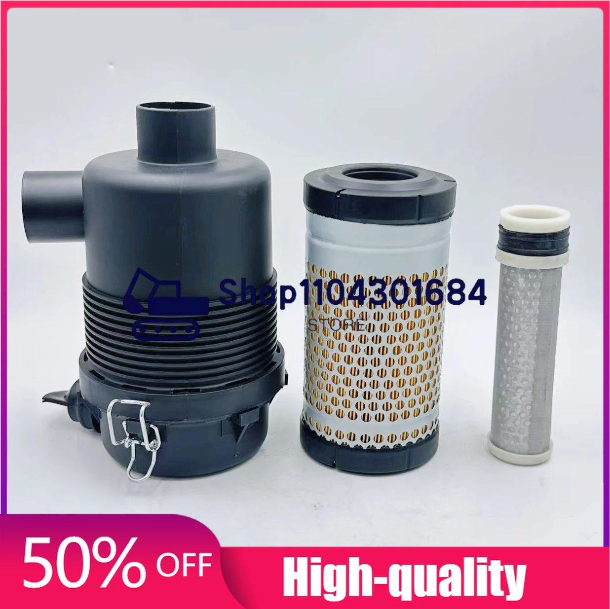 

Excavator Accessory Durable High quality Heavy Equipment For Kubota U15 U20 Air Filter Assembly Shell Back Cover
