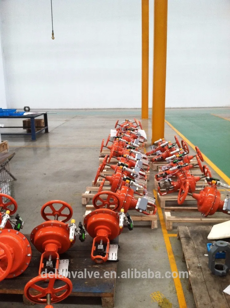 Air to Open Multi Spring Linear Diaphragm Pneumatic Actuator
