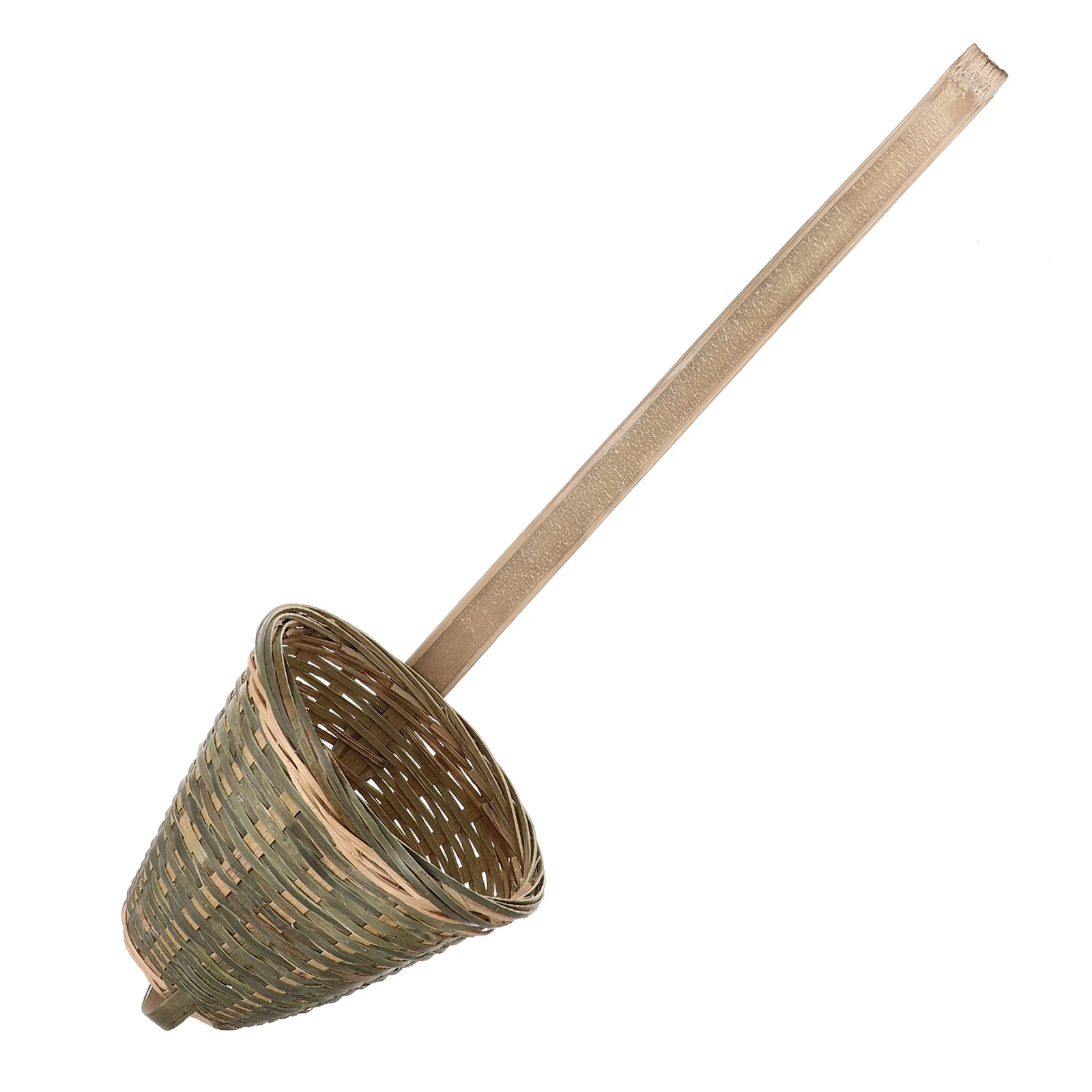 

Bamboo Ergonomic Strainer Kitchen Tool Reusable Multi Function Oil Sieve Soy Milk Strainer H Design Bamboo