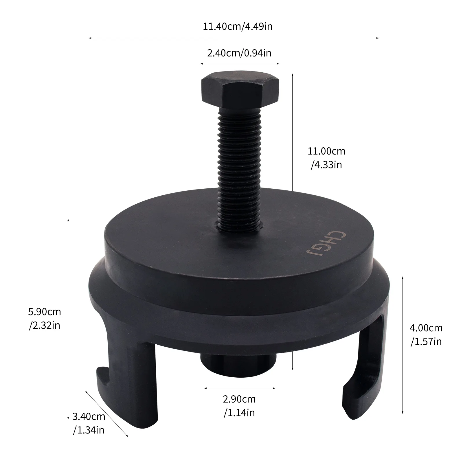 

For GM Harmonic Balancer 25264 For General Purpose Chrysler LS Crank Belt Pulley Removal Puller