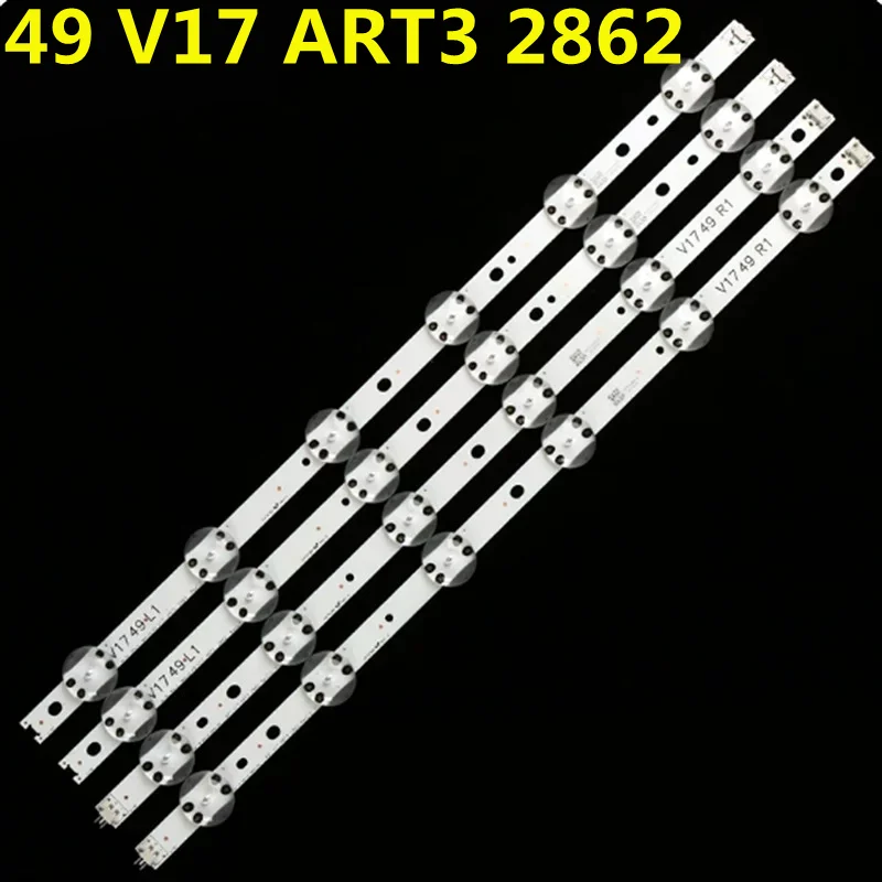 

Светодиодная лента подсветки для 49 V17 ART3 2862 2863 49LV340C 49UJ639V 49UJ654V 49UJ655V 49UJ651T 49UJ652T 49UJ654T 49UJ656T 49LJ510Y